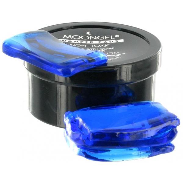 Black pot with three strips of Moon Gel surrounding it