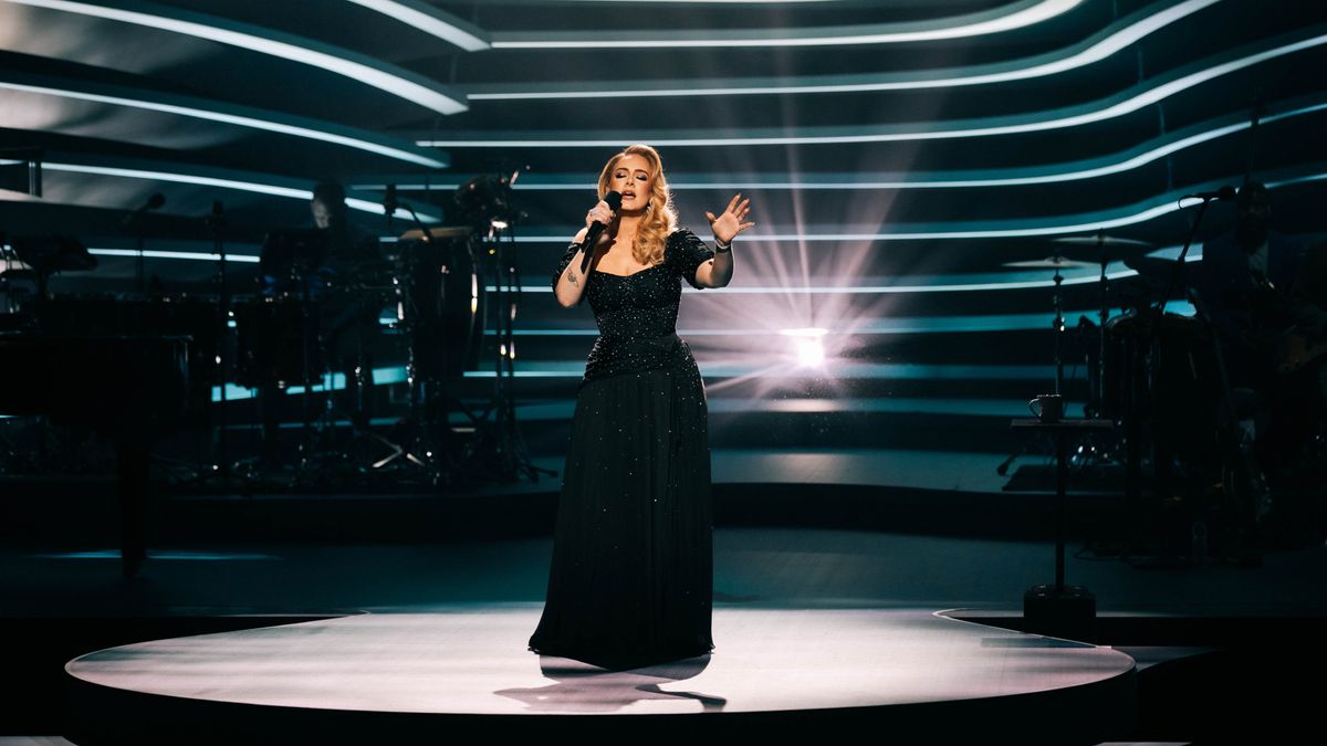 Adele during her ITV special An Audience With Adele.