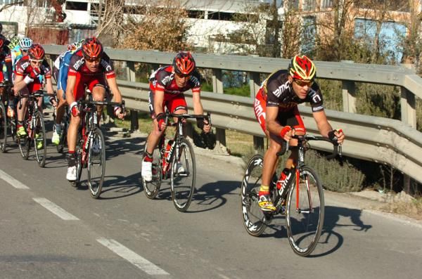 Philippe Gilbert (BMC Racing Team) leads the bunch