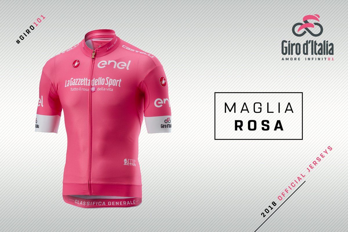 The 2018 maglia rosa