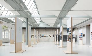 The exhibition’s minimalistic design reflects the simplicity of Japanese design