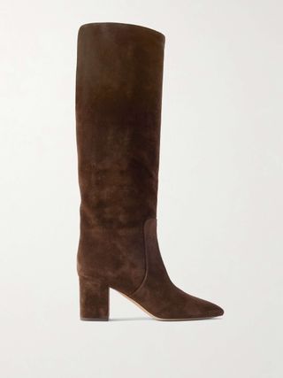 Anja Suede Knee Boots