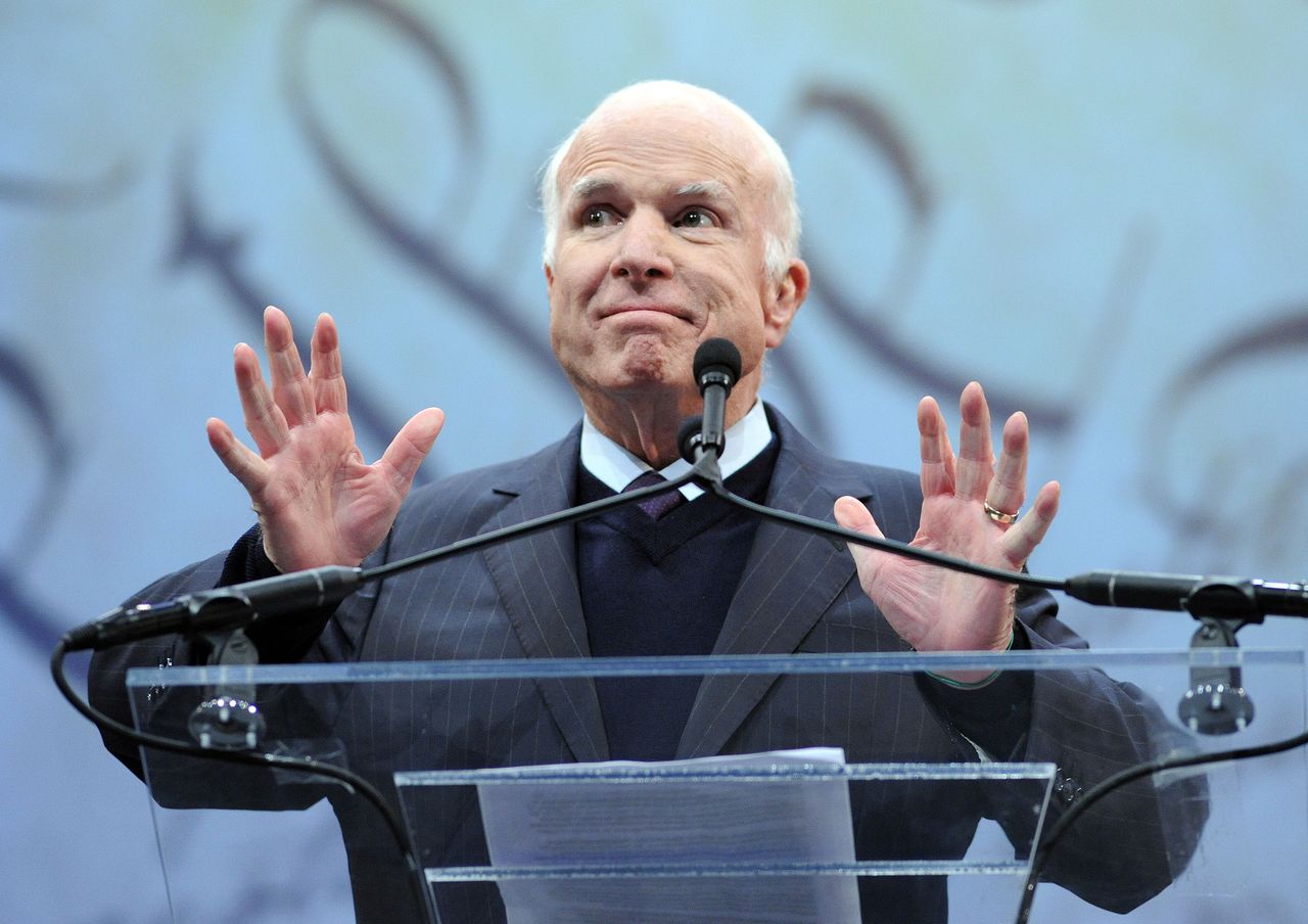 Sen. John McCain. 