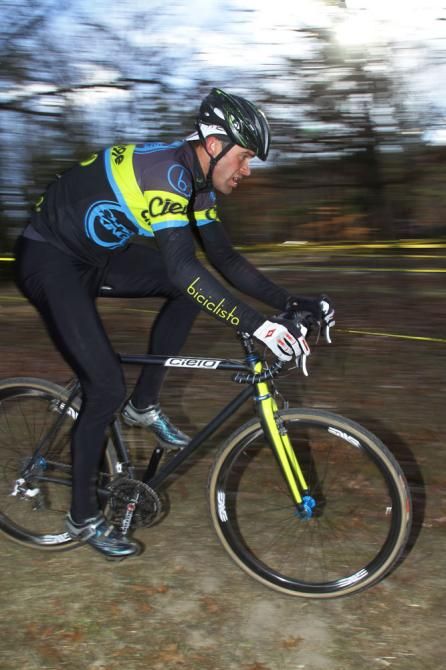Danish rider Joachim Parbo (Cielo) gets comfortable and in the groove.