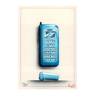 Responder phone sketch, 1994-1995