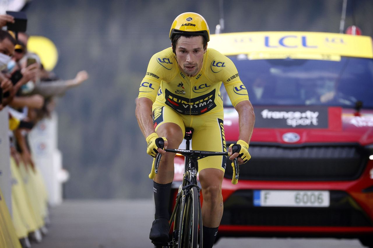 Tour de France 2020 - 107th Edition - 20th stage Lure - La Planche des Belles Filles 36.2 km - 19/09/2020 - Primoz Roglic (SLO - Team Jumbo - Visma) - photo POOL/BettiniPhoto&Acirc;&copy;2020