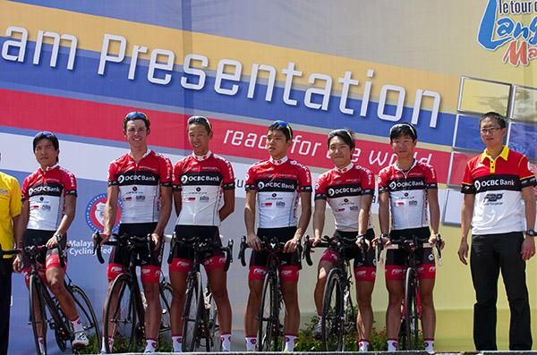 The OCBC Singapore squad in Kuala Lumpur.