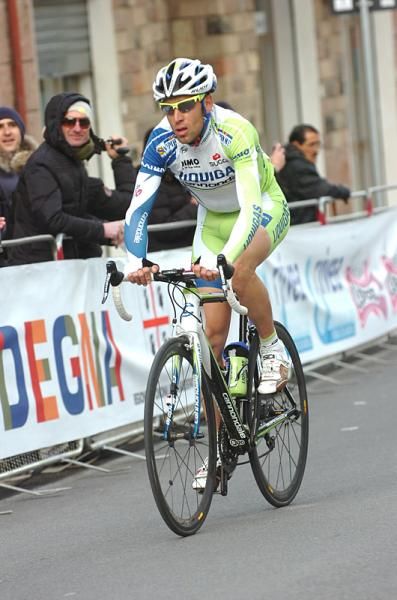 Vincenzo Nibali (Liquigas-Cannondale) was caught out by the final attack.