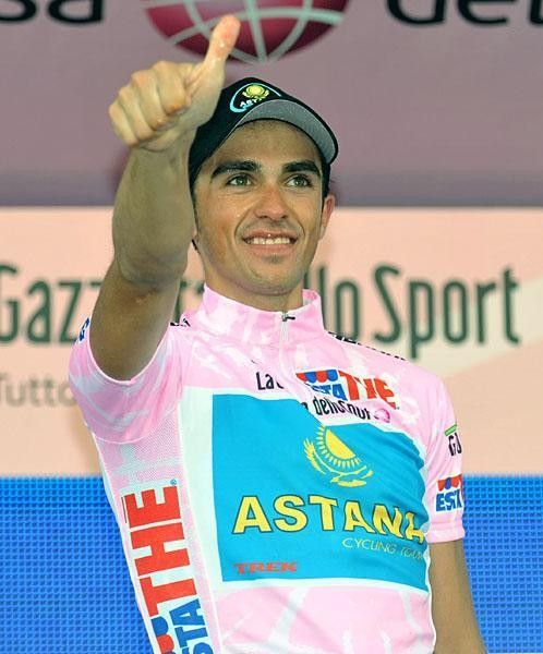 Contador gives the thumbs up