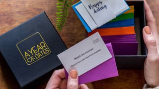 Personalized Box of Date Cards