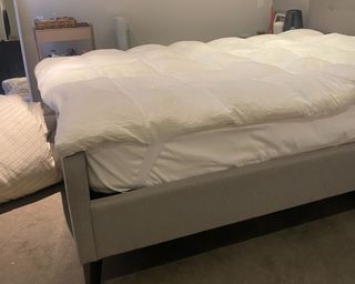 Coop Home retreat mattress review in Louises bedroom