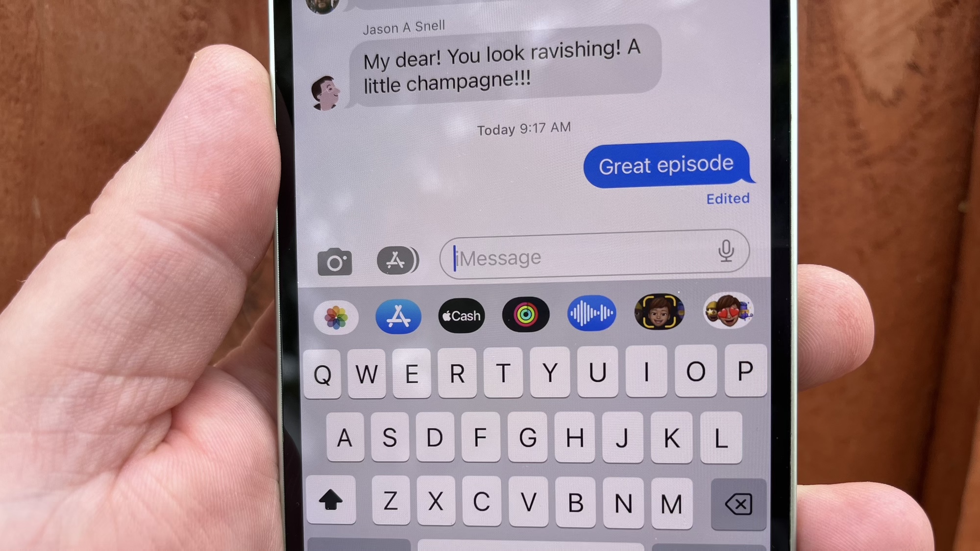 edited text message in iOS 16