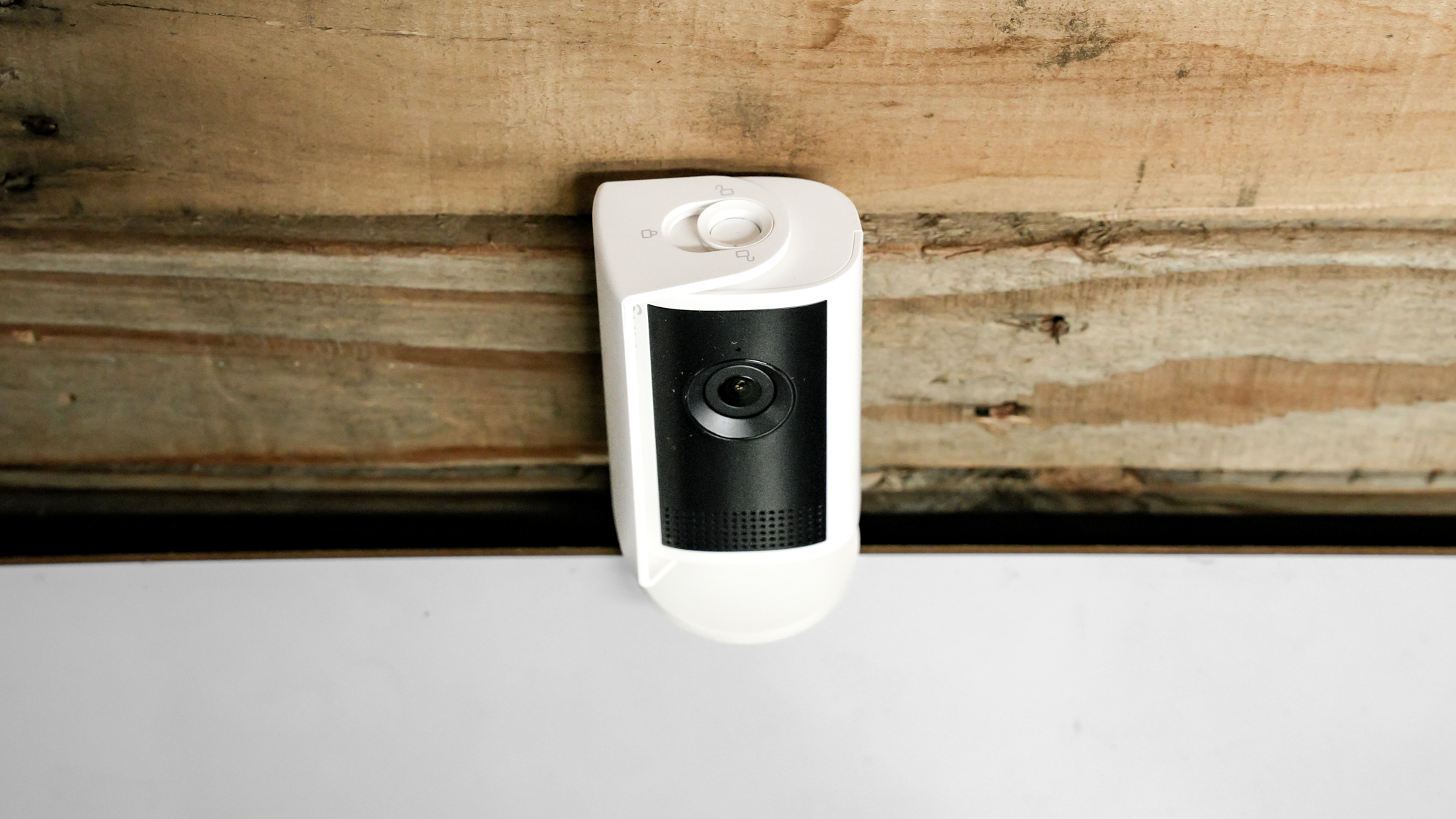 Ring Indoor Cam Plus on a shelf