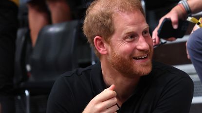 Prince Harry at the 2023 Invictus Games