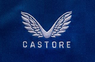 Castore logo on Newcastle away shirt