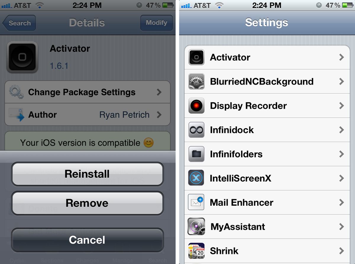 How to set up custom gestures with Activator for iPhone and iPad ...