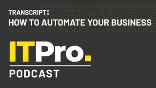 Podcast transcript: How to automate your business