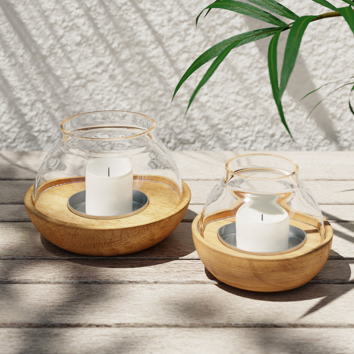 Sand &amp;amp; Stable&amp;trade; 2 Piece Tabletop Hurricane Set &amp;amp; Reviews | Wayfair