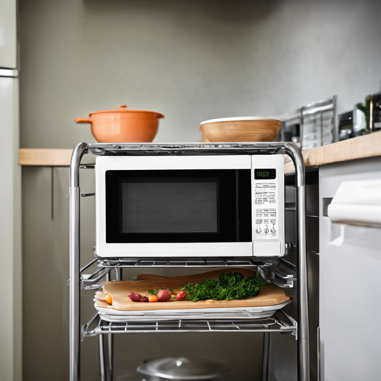 Where to put a microwave in a small kitchen | Real Homes