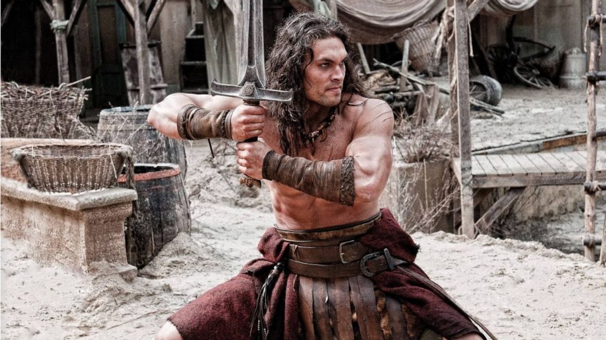 Jason Momoa as Conan the Carbarian