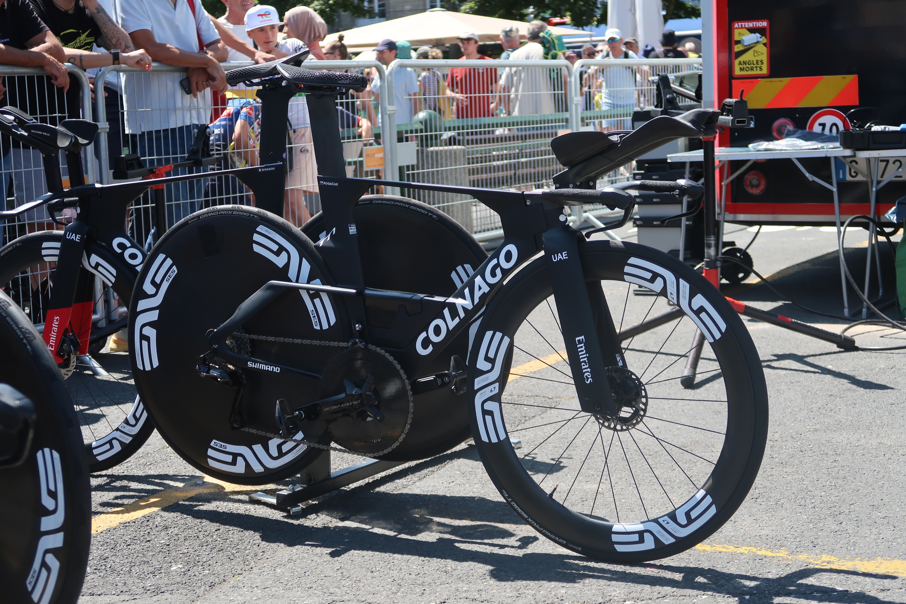 Tadej Pogačar's time trial bike