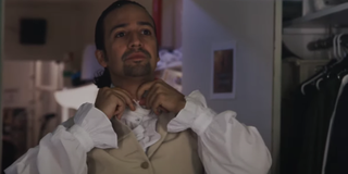 Lin-Manuel Miranda as Hamilton in footage from 0:36 / 2:20 We Are Freestyle Love Supreme