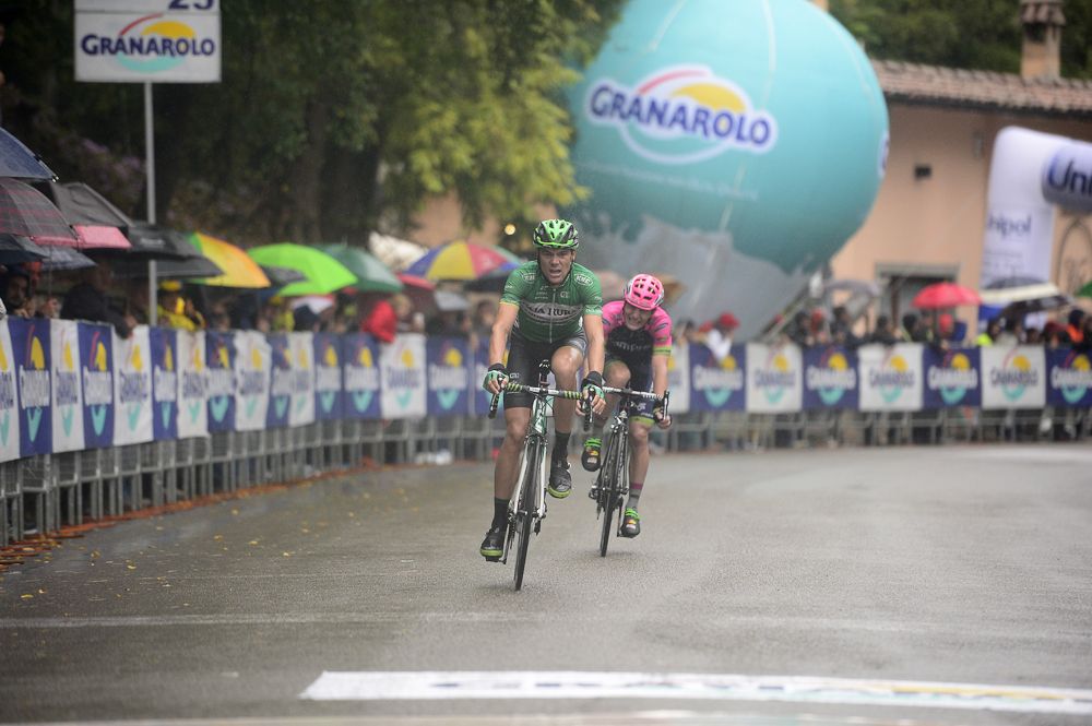 The finish line at Giro dell'Amelia