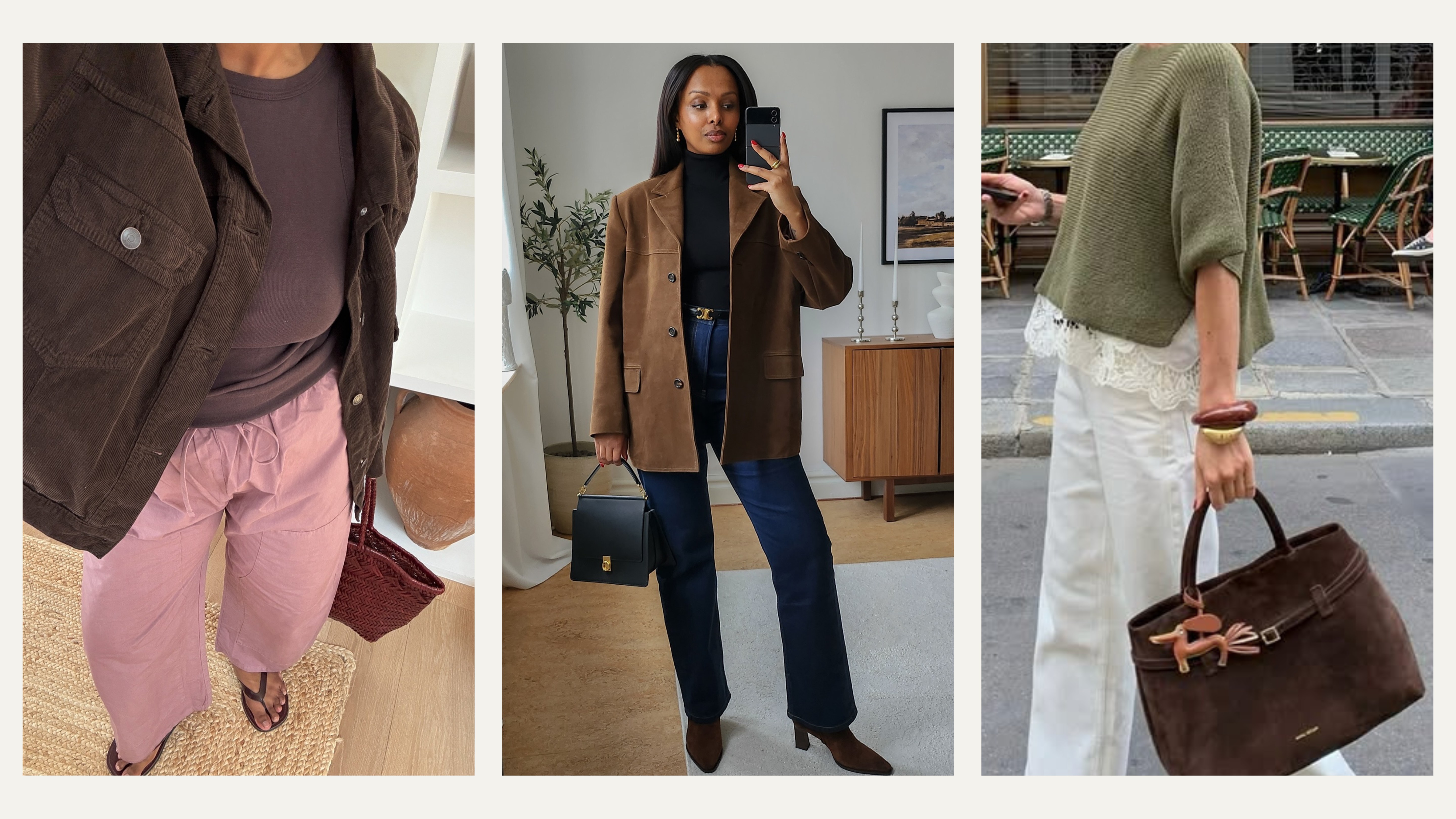 Autumn fashion colour combinations 2025