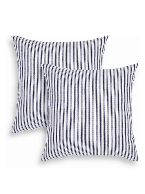 Cackleberry Home Throw Pillow Case Covers, Set of 2