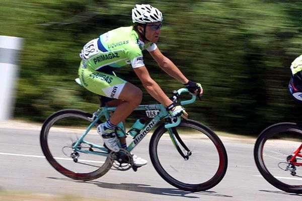 Luca Paolini (Liquigas) on another hot day