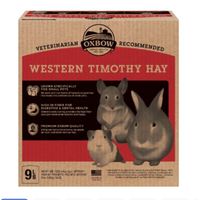 Oxbow Animal Health Western Timothy Hay All Natural Hay for Rabbits