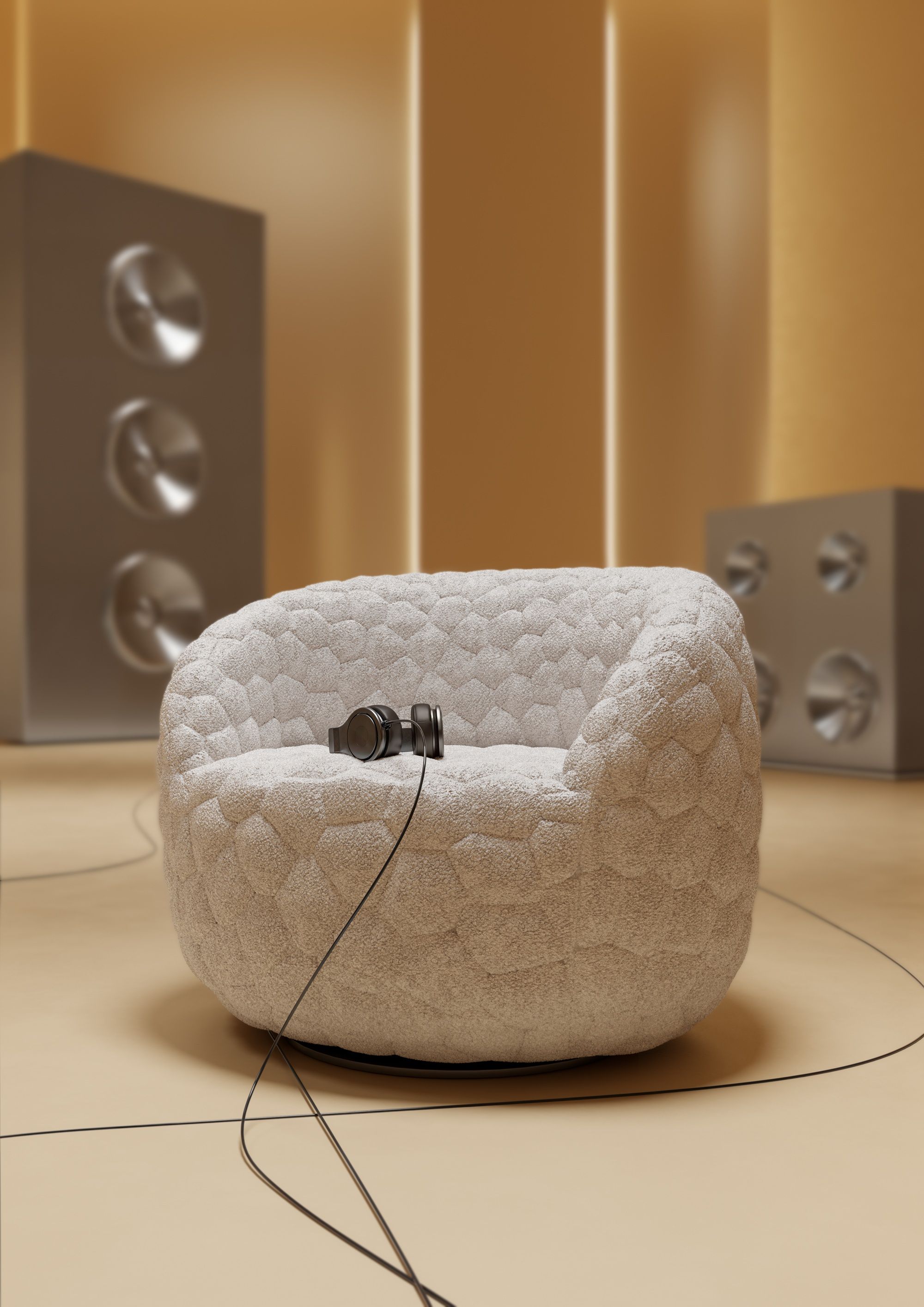 the moooi x robbie williams introvert chair