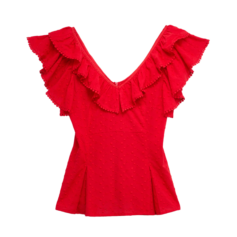 butterfly sleeve top M&amp;amp;S