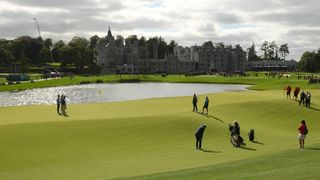 The 16th green at Adare Manor