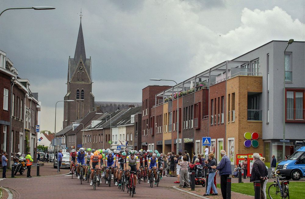 Scenery along the route of stage 5 at the BinckBank Tour