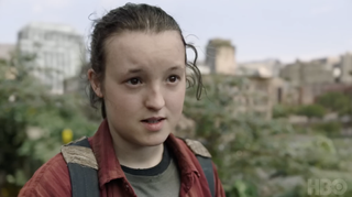 Bella Ramsey as Ellie in The Last of Us season finale trailer