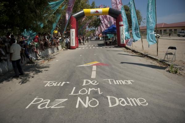 The finish of stage 5