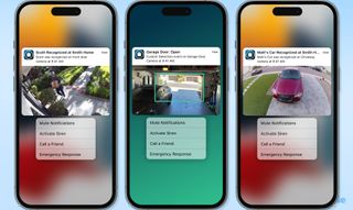 iPhones show off Arlo Secure AI recognition features