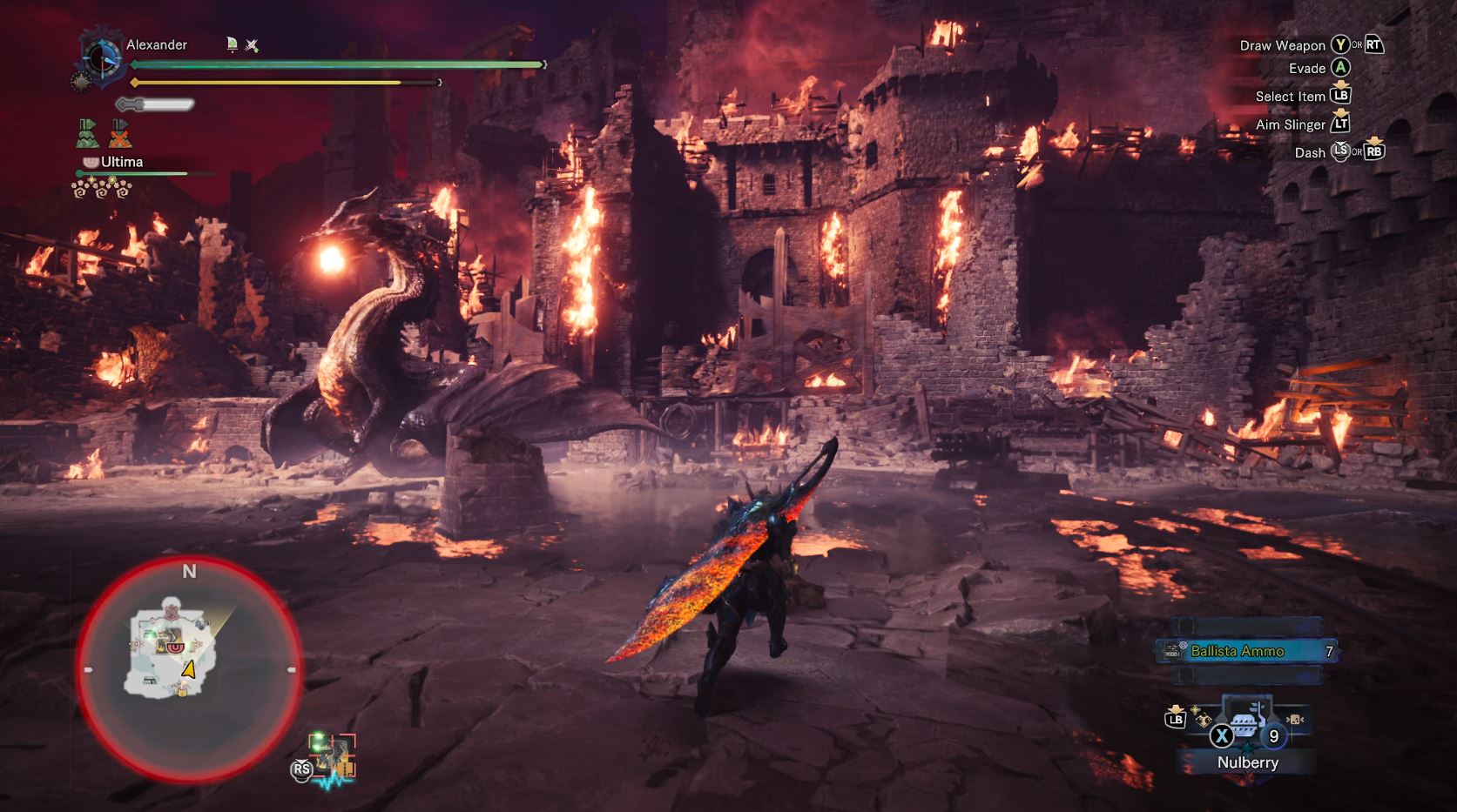 Monster Hunter World Fatalis Castle Shot