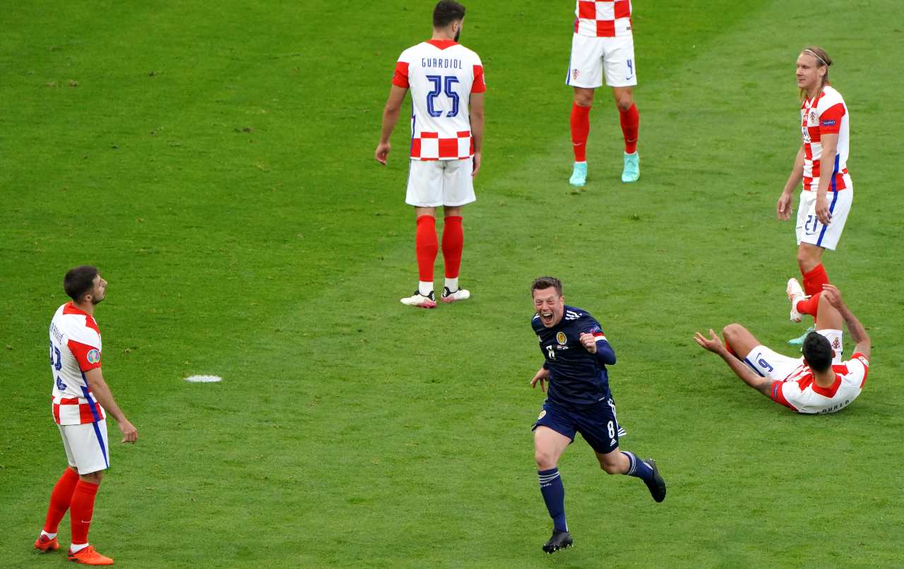 Callum McGregor Scotland vs Croatia Euro 2020