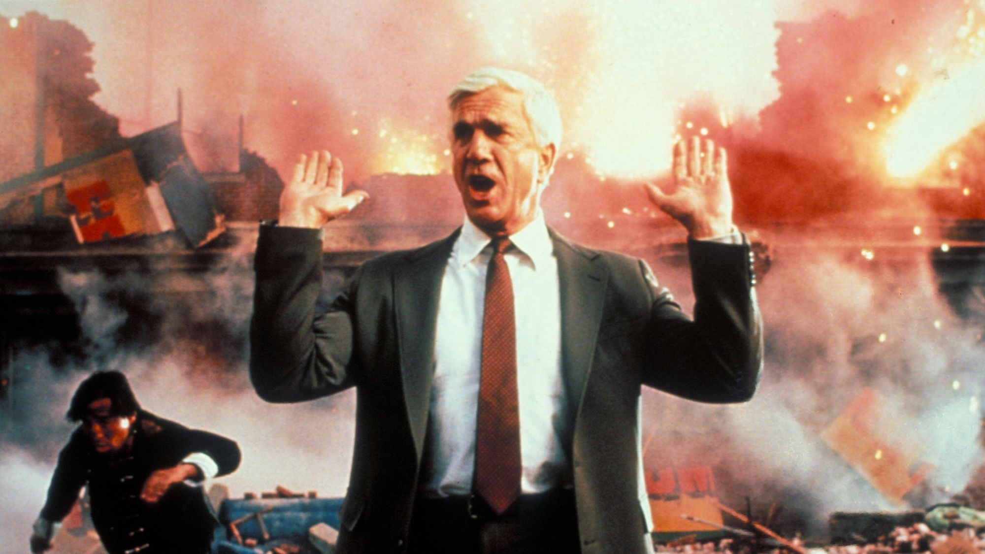 Leslie Nielsen in The Naked Gun