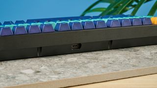 Photograph of the Glorious GMMK Pro custom mechanical keyboard