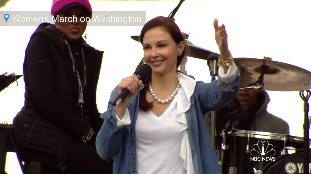 Ashley Judd at the Women&amp;#039;s March on Washington