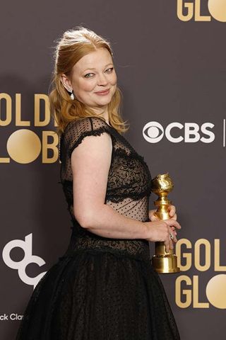 Sarah Snook of 'Succession' at 2024 Golden Globe Awards