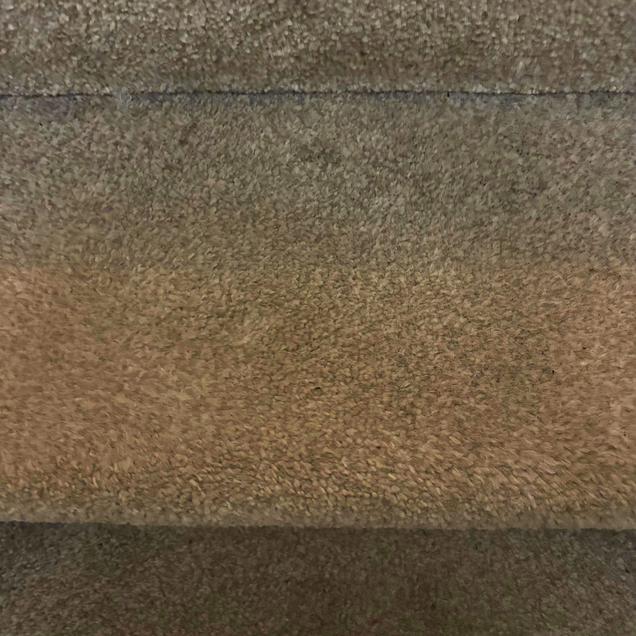After results of using the Gtech Koala Spot Cleaner to clean grey carpeted stairs