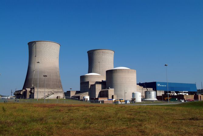 Nuclear power plant in Tennessee