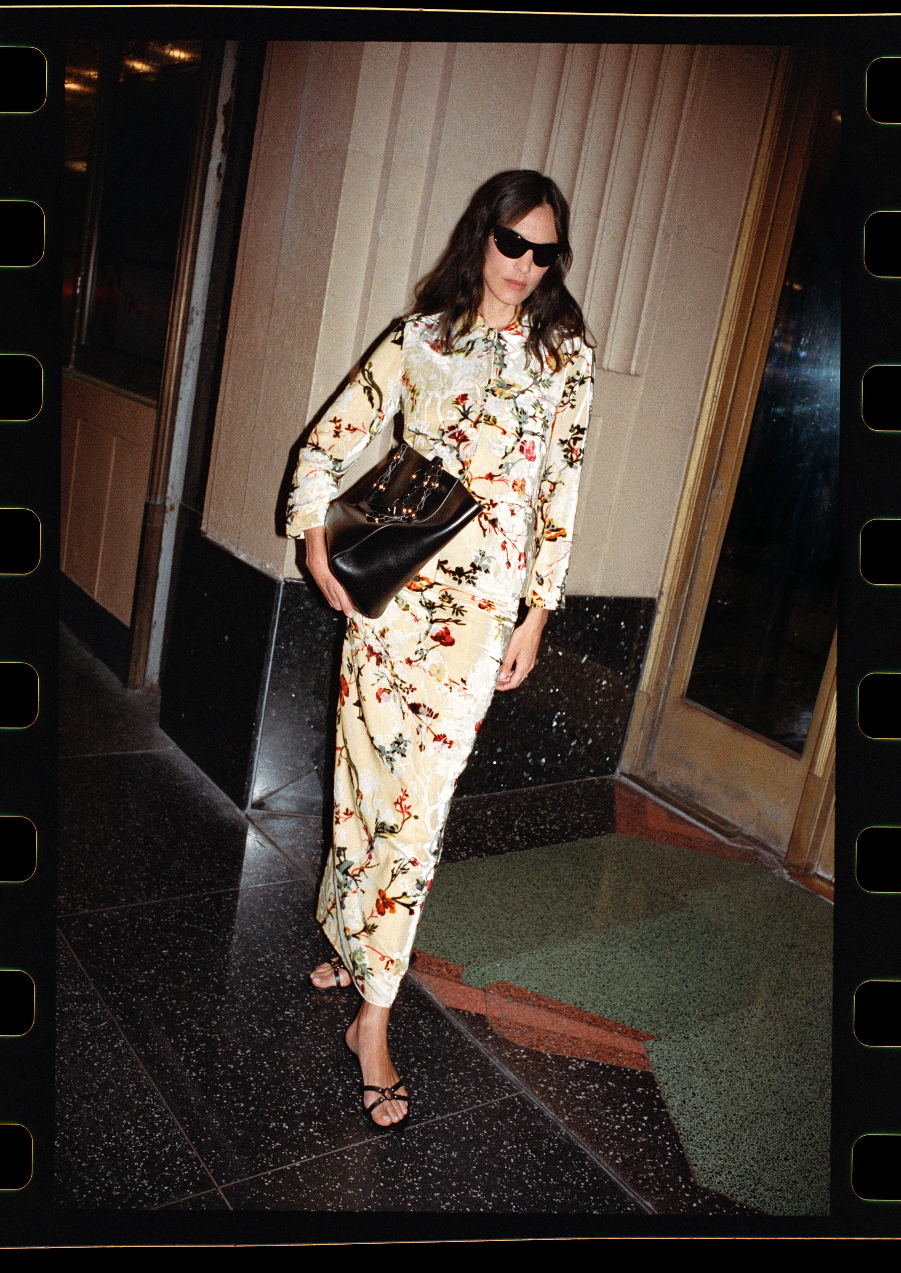 campaign photos of the Reformation x Alexa Chung fashion collaboration for Fall 2026