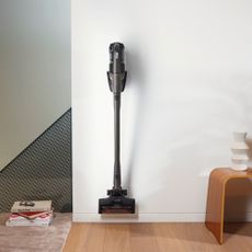 Vacuum cleaner in a house