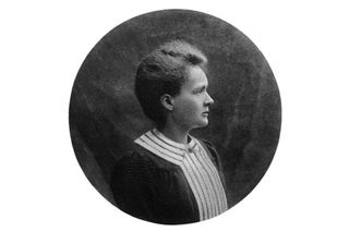 A portrait of Marie Curie