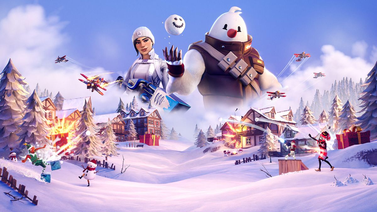 Fortnite Operation Snowdown Covers The Game With Snow And New Rewards To Earn Gamesradar